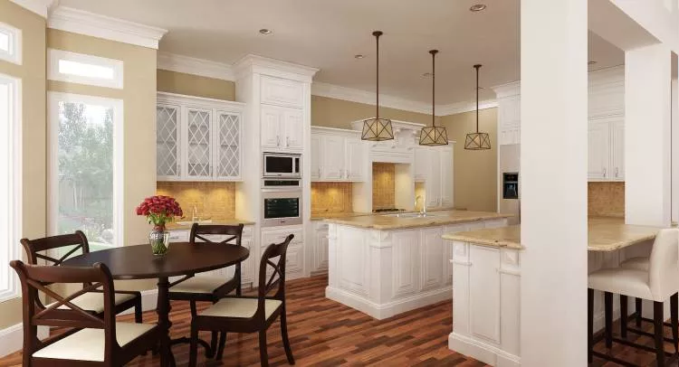 Kitchen and Eating area